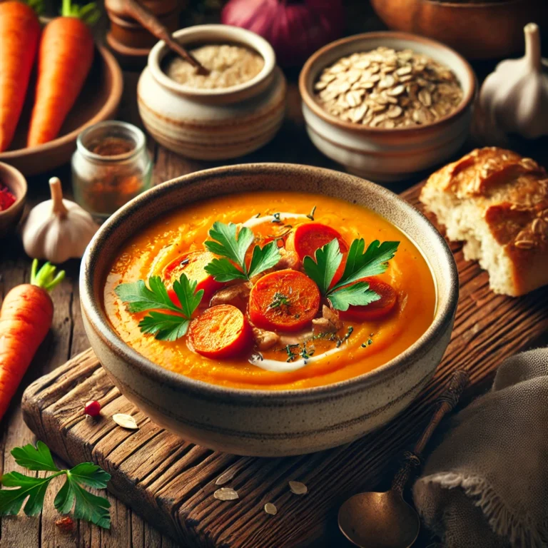 Roasted Sweet Potato Soup: Cozy, Creamy, and Full of Flavor